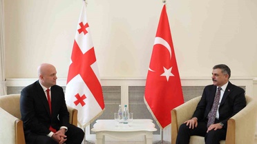 İçişleri Bakanı Mustafa Çiftçi, Gürcistan'da Resmi Temaslar İçin Tiflis'e Gitti