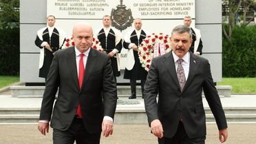 Türkiye ve Gürcistan İçişleri Bakanları Tiflis'te Bir Araya Geldi, Polis Akademileri Arasında Mutabakat Zaptı İmzalandı