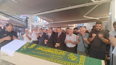 Kırklareli'nde Görme Engelli Eşpedal Derneği Temsilcisi Necati Geniş Son Yolculuğuna Uğurlandı