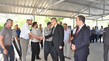 Girne açıklarında batan yolcu gemisinde hayatını kaybeden Hüseyin Özdemir, Mersin'in Silifke ilçesinde son yolculuğuna uğurlandı