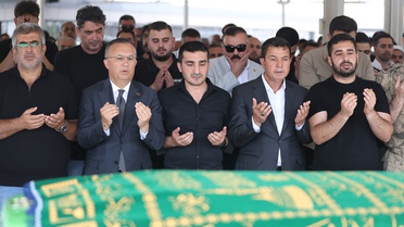 Girne'de Gemi Faciasında Ölen Balyemez Gaziantep'te Son Yolculuğuna Uğurlandı