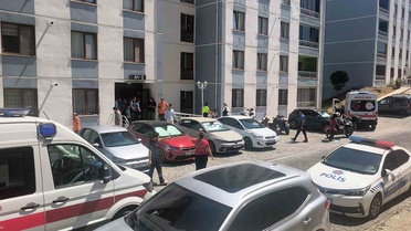 Balkondan girdikleri evde korkunç manzarayla karşılaştılar