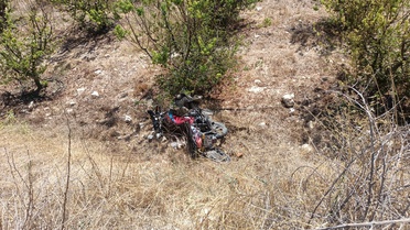 Mersin'in Silifke ilçesinde motosiklet bahçeye yuvarlandı, sürücü hayatını kaybetti