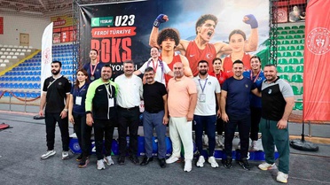 Aydınlı Milli Boksör Tevfik Akkaş, Rize'deki U-23 Şampiyonası'nda 50 Kiloda Beşinci Kez Türkiye Şampiyonu