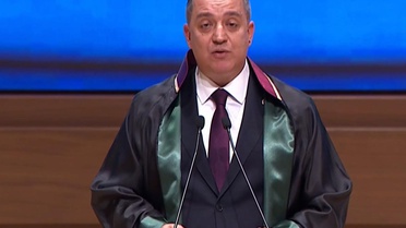Adli yıl açılış töreninde Türkiye Barolar Birliği Başkanı Erinç Sağkan'dan mesajlar