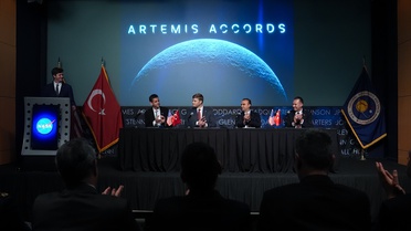 Türkiye Artemis Anlaşmaları'na İmza Attı