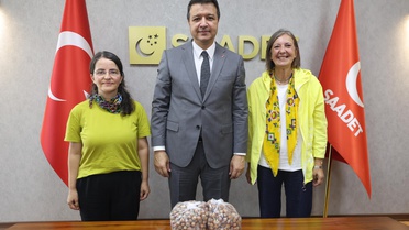 Ünye Çevre Platformu üyeleri Saadet Partisi Genel Başkanı Mahmut Arıkan'ı ziyaret etti, çevre hassasiyeti vurgulandı