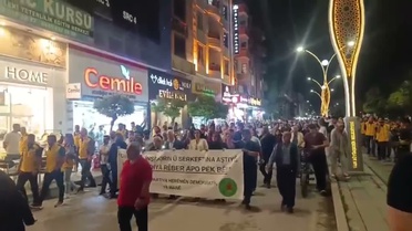 Van'da 1 eylül Dünya barış günü yürüyüşü