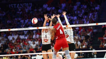 A Milli Kadın Voleybol Takımı, Avrupa Şampiyonası çeyrek finalinde Sinan Erdem'de Almanya ile karşılaşacak