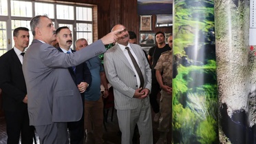Ağrı Valisi Bozkurt Doğubayazıt'ta Çimento Fabrikası, Nuh'un Gemisi Alanı ve Gürbulak Gümrük Kapısı'nda İncelemelerde Bulundu
