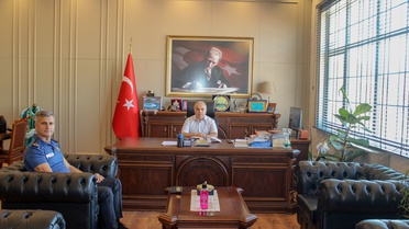 Anamur İlçe Emniyet Müdürlüğüne atanan Haşmet Günay görevine başladı