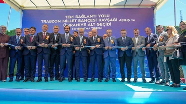 Ümraniye'de kavşak açılışı ve meydan projesi temeli
