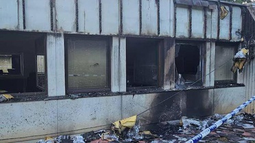 Belçika'da İsrail bağlantılı şirketin BATS binası Liege'de kundaklandı