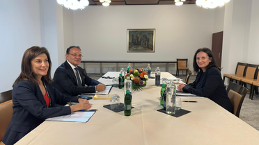 Dışişleri Bakan Yardımcısı Bozay, Slovenya Bled Stratejik Forumu'nda Mevkidaşı Pozar ile Görüştü