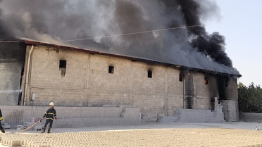 Gaziantep Nizip'te Atık Yağ Tesisi Yangını: Ekipler Alevlere Müdahale Ediyor