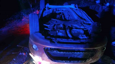 Keşan'da takla atan otomobildeki 4 kişi hastaneye kaldırıldı