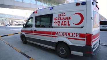 KKTC'deki gemi kazasında kurtarılan hamile Türk kadını ambulans uçakla Kocaeli'ye gönderildi