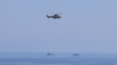 TCG Alemdar, Girne'deki kayıp 20 kişi için arama çalışmalarına katıldı