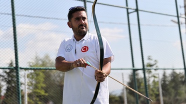 Çorum'da geleneksel okçulukla başlayan yolculuk Furkan Doğru'yu milli takıma taşıdı