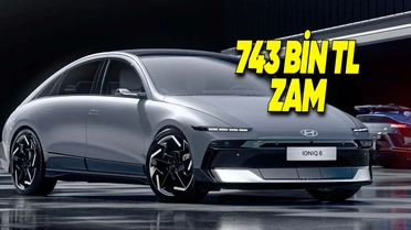 Hyundai IONIQ 6'da ÖTV Dilimi Değişti: Advance Modelin Fiyatı 743 Bin TL Artarak 3 Milyon 225 Bin TL Oldu