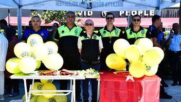 Malatya'da zabıta teşkilatının 200. yılı AVM önünde düzenlenen törenle kutlandı