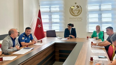 Pazaryeri'nde okul güvenliği toplantısı Kaymakam Kara başkanlığında yapıldı