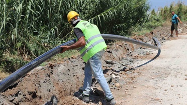 Samandağ Tekebaşı içme suyu projesinde sona gelindi