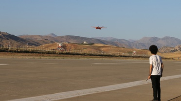 Siirt'teki TEKNOFEST Avcı Drone Yarışması'nda takımlar son kategori için mücadele ediyor