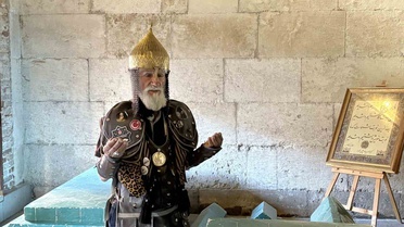 Sultan Alparslan’ın kılığında 60 ili gezdi, son durağı Sivas’ta gençlere Malazgirt zaferini anlattı