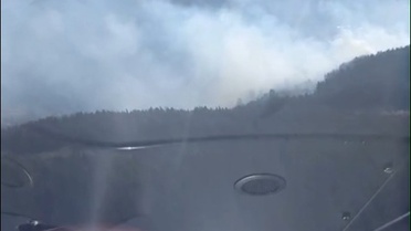 Bolu Gerede'de anız yangını ormana sıçradı; ekipler havadan ve karadan müdahale ediyor