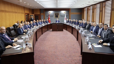 Bakan Bolat, TİM'in yeni Yönetim Kurulu'nu kabul ederek başarılar diledi