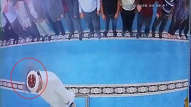 Erzurum'da camide kediye tekme atan kişi gözaltına alındı