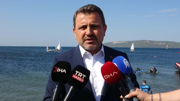 Çanakkale'de Tarihe Saygı Anı Dalışı ve Yelken Sürüşü yapıldı