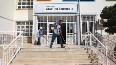 Didim Belediyesi okulları yeni eğitim yılına hazırlıyor