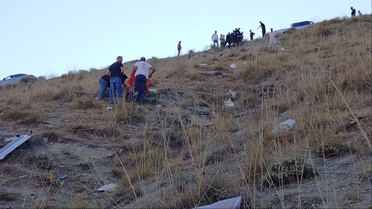 Elazığ’da minibüs uçuruma yuvarlandı: 5'i ağır 13 yaralı