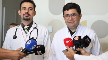 Gaziantep'te kalp deliği Türkiye'de ilk kez anjiografi ile kapatıldı