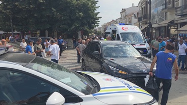 Edirne'deki kazada sürücü alkolmetreyi üflemek yerine nefes çekince polis uzun süre uğraştı