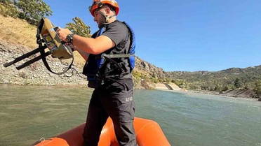 Sivas Koyulhisar'da Kelkit Çayı'na atlayan Esmanur için arama 110. gününde yeniden başladı