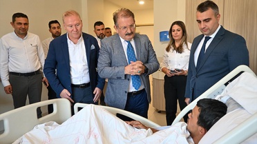 Antalya İl Sağlık Müdürü Özkan, Elmalı Devlet Hastanesi'ni ziyaret etti