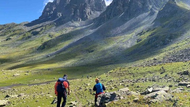 Kaçkar'da Mahsur Kalan İngiliz Turisti AFAD Ekipleri Kurtardı