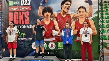 U23 Boks Şampiyonası'nda Sivaslı Rabia Karadaş 60 Kiloda Bronz Madalya Kazandı