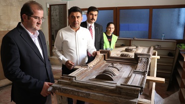 Sivas Gürün'deki tarihi Ulu Cami, 65-70 milyon lira harcanarak aslına uygun restore ediliyor