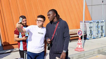 Trabzonspor'un yeni transferi Franculino Dju Trabzon'a geldi