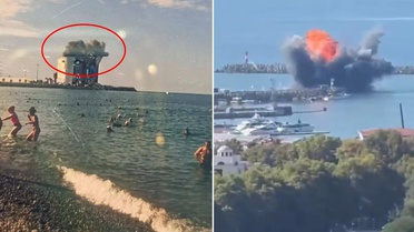 Turizm kentini deniz dronlarıyla vurdular! Serinlemek isterken kabusu yaşadılar