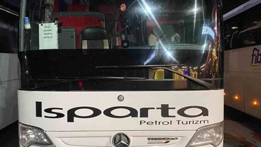 Otobüs şoförü seyir halinde telefonla müzik çaldı, yolcu cep telefonuyla kaydetti