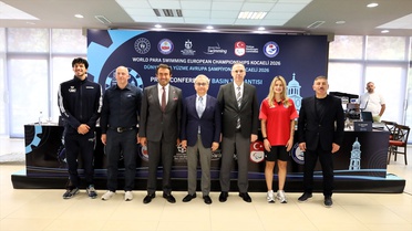 Kocaeli Gebze'de Para Yüzme Avrupa Şampiyonası öncesi hazırlıklar tamamlandı