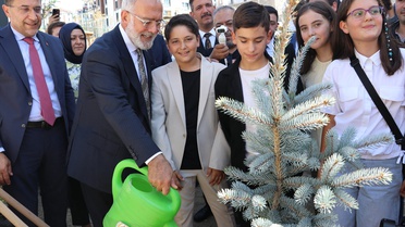 Manisa Akgedik'te 4 yeni okulun yanı sıra sağlık merkezi ve 112 istasyonunun temeli atıldı