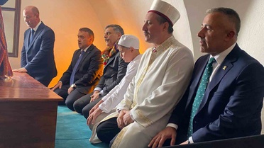İçişleri Bakanı Çiftçi, Bilecik'te Şeyh Edebali Türbesi'ni ziyaret edip dua etti