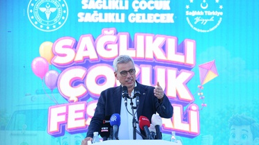 Bakan Memişoğlu'ndan çocuklara sağlık vurgusu