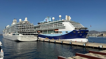 Bodrum'a Yanaşan 2 Kruvaziyerle 2 Bin 484 Turist Geldi